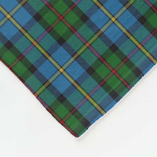 Schottischer Clan MacLeod KlassikerTartan Fleecedecke (Ecke)