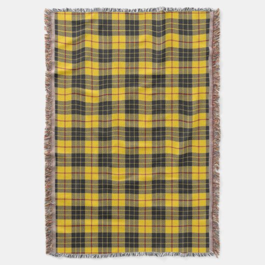 Schottischer Clan MacLeod Tartan kariert Decke (Vorderseite Vertikal)