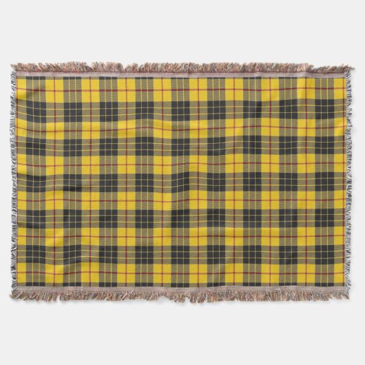 Schottischer Clan MacLeod Tartan kariert Decke (Vorderseite)