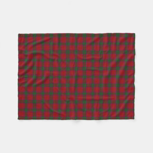 Schottischer Clan MacNab KlassikerTartan Fleecedecke (Vorderseite (Horizontal))