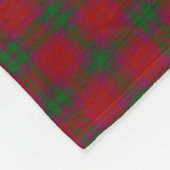 Schottischer Clan MacNab KlassikerTartan Fleecedecke (Ecke)