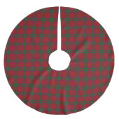 Schottischer Clan MacNab Tartan Polyester Weihnachtsbaumdecke (Vorderseite)
