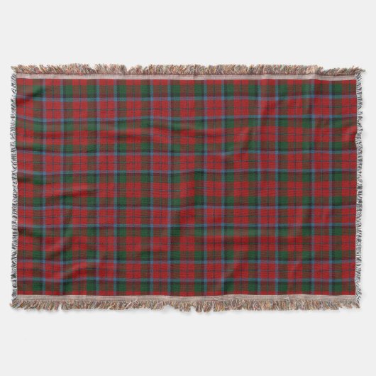 Schottischer Clan MacNachtan McNaughton Tartan Decke (Vorderseite)