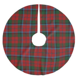 Schottischer Clan MacNachtan McNaughton Tartan Polyester Weihnachtsbaumdecke