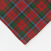 Schottischer Clan MacNaughton MacNachtan Tartan Fleecedecke (Ecke)