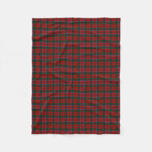 Schottischer Clan MacNaughton MacNachtan Tartan Fleecedecke