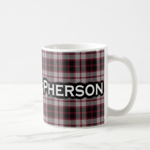 Schottischer Clan MacPherson Tartan Kaffeetasse