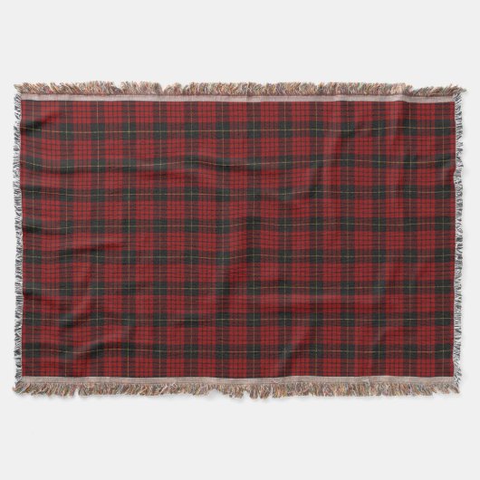 Schottischer Clan MacQueen Tartan Decke (Vorderseite)