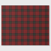 Schottischer Clan MacQueen Tartan Geschenkpapier (Flach)