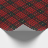 Schottischer Clan MacQueen Tartan Geschenkpapier (Ecke)
