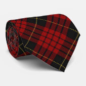 Schottischer Clan MacQueen Tartan Krawatte (Gerollt)