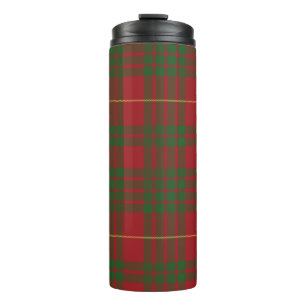Schottischer Clan MacTavish Rot Grün Karo Thermosbecher