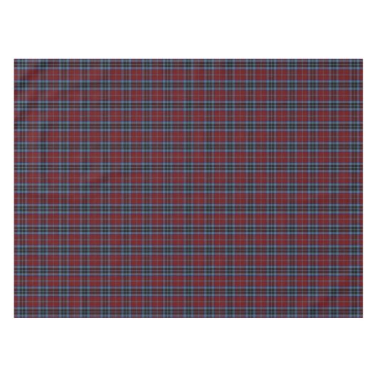 Schottischer Clan MacTavish Tartan Tischdecke (Vorderseite (Horizontal))