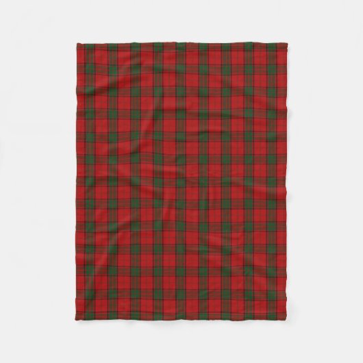 Schottischer Clan-Maxwell-KlassikerTartan Fleecedecke (Vorderseite)
