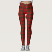 Schottischer Clan-MaxwellTartan Leggings (Vorderseite)
