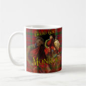 Schottischer Clan-Monroe Munro Tartan Kaffeetasse (Links)