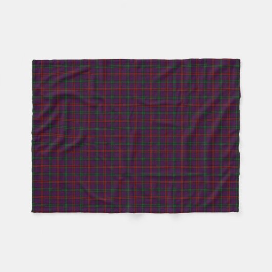 Schottischer Clan-Montgomery-KlassikerTartan Fleecedecke (Vorderseite (Horizontal))