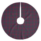 Schottischer Clan-MontgomeryTartan Polyester Weihnachtsbaumdecke (Vorderseite)