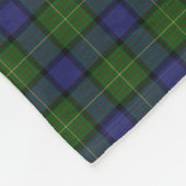 Schottischer Clan Muir KlassikerTartan Fleecedecke (Ecke)