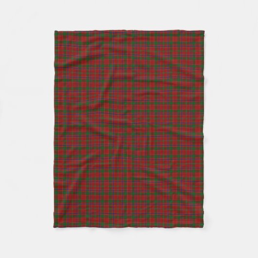 Schottischer Clan Munro KlassikerTartan Fleecedecke (Vorderseite)