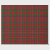 Schottischer Clan Munro Munroe Monroe Tartan Geschenkpapier (Flach)