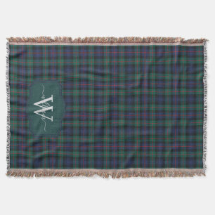 Schottischer Clan Murray von Atholl-Tartan monogra Decke