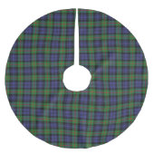 Schottischer Clan-MurrayTartan Polyester Weihnachtsbaumdecke (Vorderseite)
