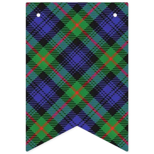 Schottischer Clan-MurrayTartan Wimpelkette (Zweite Fahne)