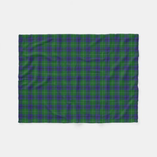Schottischer Clan Oliphant KlassikerTartan Fleecedecke (Vorderseite (Horizontal))