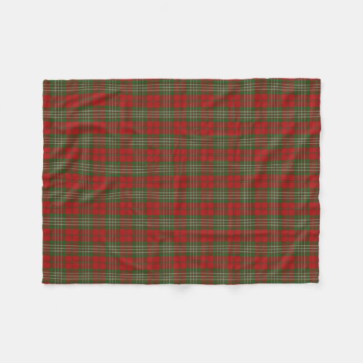 Schottischer Clan-Scott-KlassikerTartan Fleecedecke (Vorderseite (Horizontal))