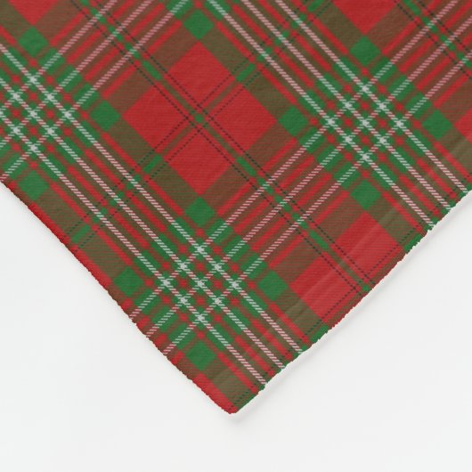 Schottischer Clan-Scott-KlassikerTartan Fleecedecke (Ecke)