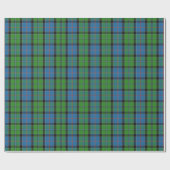 Schottischer Clan-StirlingScottishTartan Geschenkpapier (Flach)