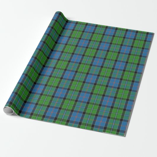 Schottischer Clan-StirlingScottishTartan Geschenkpapier (Ungerollt)