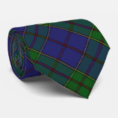 Schottischer Clan Strachan Tartan kariert Krawatte (Gerollt)