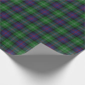 Schottischer Clan-SutherlandTartan Geschenkpapier (Ecke)
