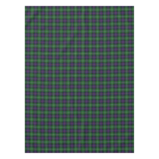 Schottischer Clan-SutherlandTartan Tischdecke (Vorderseite)