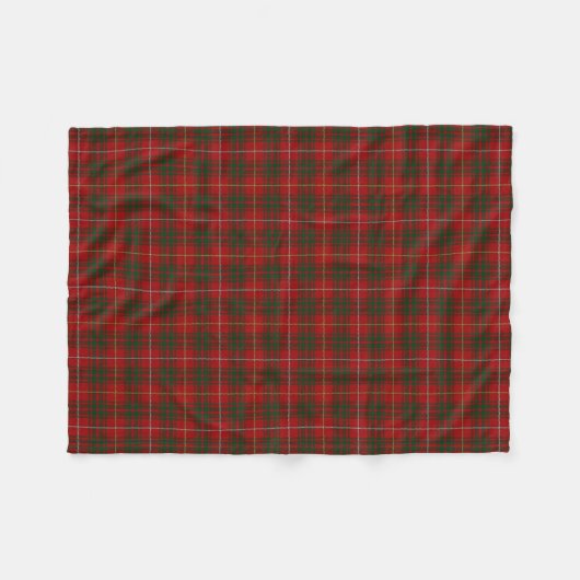 Schottischer Clanbruce-KlassikerTartan Fleecedecke (Vorderseite (Horizontal))