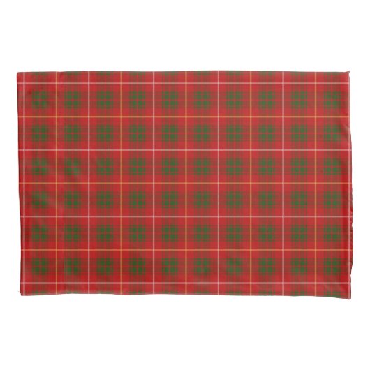 Schottischer ClanBruceTartan Kissenbezug (Vorderseite)
