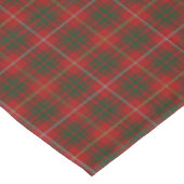 Schottischer ClanBruceTartan Tischdecke (Schrägansicht)