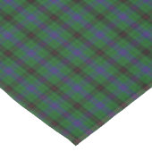 Schottischer ClanDavidsonTartan Tischdecke (Schrägansicht)