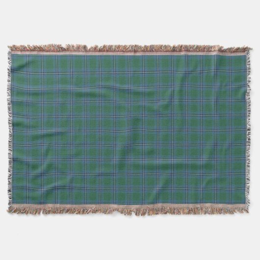 Schottischer ClanIrvine Irwin Tartan Decke (Vorderseite)