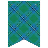 Schottischer ClanIrvine Irwin Tartan Wimpelkette (Zweite Fahne)