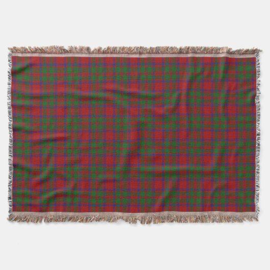 Schottischer ClanMacKintosh McIntosh Tartan Decke (Vorderseite)