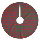 Schottischer ClanMacKintoshTartan Polyester Weihnachtsbaumdecke (Vorderseite)