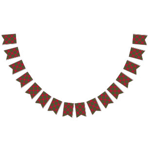 Schottischer ClanMacKintoshTartan Wimpelkette