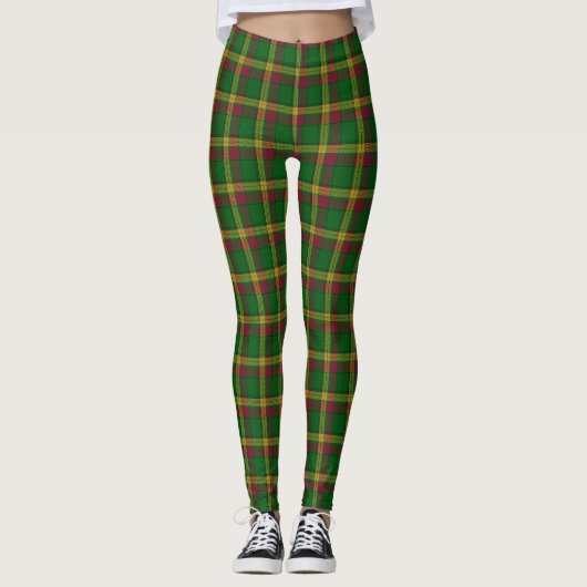 Schottischer ClanMacMillanTartan Leggings (Vorderseite)