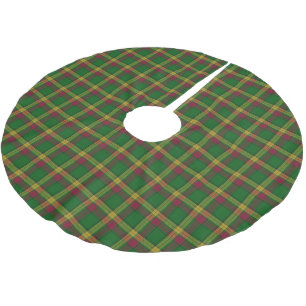 Schottischer ClanMacMillanTartan Polyester Weihnachtsbaumdecke