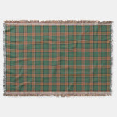 Schottischer ClanPollockTartan Decke (Vorderseite)