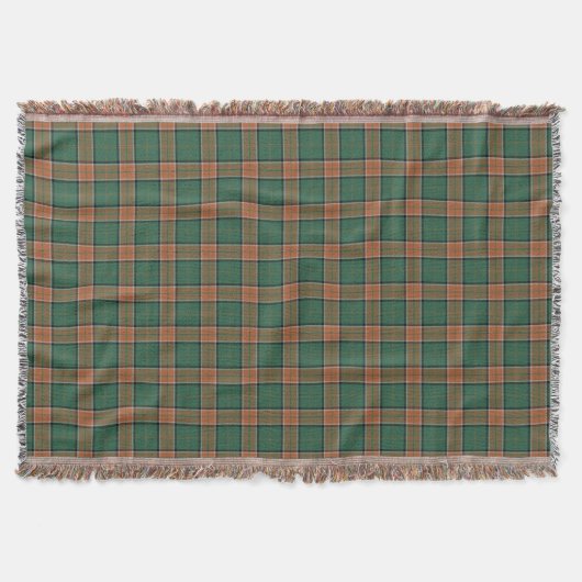 Schottischer ClanPollockTartan Decke (Vorderseite)