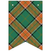 Schottischer ClanPollockTartan Wimpelkette (Zweite Fahne)
